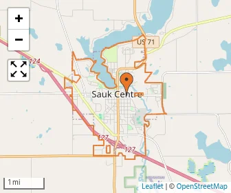 Area schools map
